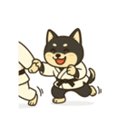 黒柴ナナちゃんとスポーツ（個別スタンプ：8）