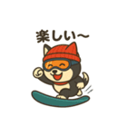 黒柴ナナちゃんとスポーツ（個別スタンプ：10）