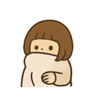 お布団ガールの癒し＆共感いっぱいスタンプ（個別スタンプ：3）
