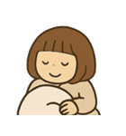 お布団ガールの癒し＆共感いっぱいスタンプ（個別スタンプ：7）