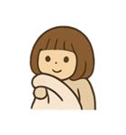お布団ガールの癒し＆共感いっぱいスタンプ（個別スタンプ：8）