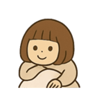 お布団ガールの癒し＆共感いっぱいスタンプ（個別スタンプ：10）