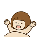 お布団ガールの癒し＆共感いっぱいスタンプ（個別スタンプ：21）