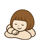 お布団ガールの癒し＆共感いっぱいスタンプ（個別スタンプ：25）