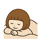 お布団ガールの癒し＆共感いっぱいスタンプ（個別スタンプ：27）