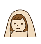 お布団ガールの癒し＆共感いっぱいスタンプ（個別スタンプ：31）
