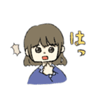 おこげ髪色の女の子（個別スタンプ：31）