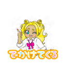 ばぶかわいいコギャルちゃん（個別スタンプ：5）