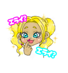 ばぶかわいいコギャルちゃん（個別スタンプ：16）
