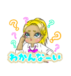ばぶかわいいコギャルちゃん（個別スタンプ：18）
