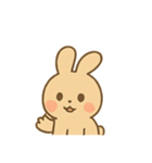 ウサギスタンプ@（個別スタンプ：3）