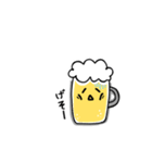 毎日使えるビール党の為のスタンプ改（個別スタンプ：40）