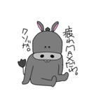 キレ気味ロバ（個別スタンプ：13）