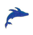 幻想的なクジラ（個別スタンプ：8）