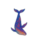 幻想的なクジラ（個別スタンプ：14）