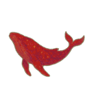 幻想的なクジラ（個別スタンプ：16）