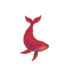 幻想的なクジラ（個別スタンプ：17）