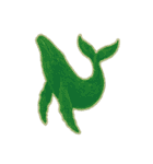幻想的なクジラ（個別スタンプ：21）