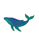 幻想的なクジラ（個別スタンプ：22）