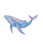 幻想的なクジラ（個別スタンプ：26）