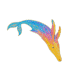 幻想的なクジラ（個別スタンプ：29）