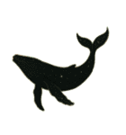 幻想的なクジラ（個別スタンプ：37）