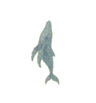 幻想的なクジラ（個別スタンプ：40）