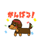 まろダックスフントの日常スタンプ（個別スタンプ：7）