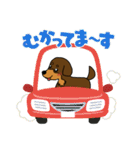 まろダックスフントの日常スタンプ（個別スタンプ：10）