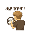 ハンドル屋さんのもっさんスタンプ①（個別スタンプ：37）