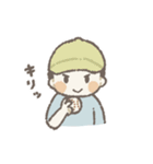 男の子の日常スタンプ(1)（個別スタンプ：4）