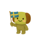 スウェーデンのお菓子ちゃん2（個別スタンプ：22）