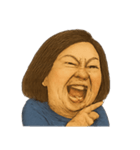 リアル表情24連発！（個別スタンプ：1）