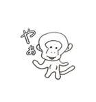ママさんのゆるゆるどうぶつスタンプ（個別スタンプ：1）