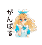 メルヘンアリスの不思議の国へご招待（個別スタンプ：40）