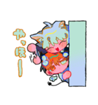 アクマくんとなかまたちのスタンプ（個別スタンプ：34）