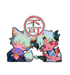 アクマくんとなかまたちのスタンプ（個別スタンプ：38）