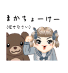 方言ロリータ(沖縄弁)（個別スタンプ：10）