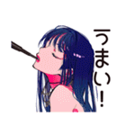 クールなオンニの仕事終わり一杯（個別スタンプ：27）