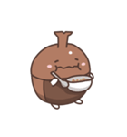 カブトムシの日常色々（個別スタンプ：21）