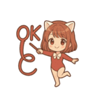 ずっと使える！日常のぴょんこ先輩WORLD（個別スタンプ：2）