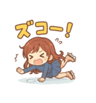 ずっと使える！日常のぴょんこ先輩WORLD（個別スタンプ：15）