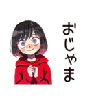 ちょうどいい女の子の宅飲み女子会（個別スタンプ：35）