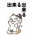 気遣い三毛猫（個別スタンプ：24）
