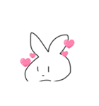 アニメもこもこうさぎ（個別スタンプ：5）