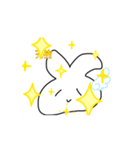 アニメもこもこうさぎ（個別スタンプ：6）