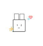 アニメもこもこうさぎ（個別スタンプ：7）
