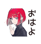 酔っ払い★毒舌パンクガール（個別スタンプ：2）