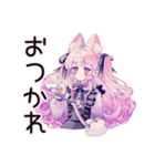 推し不在★現実逃避ゆめかわガール（個別スタンプ：10）
