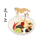 夏の猫分補給スタンプ（個別スタンプ：6）